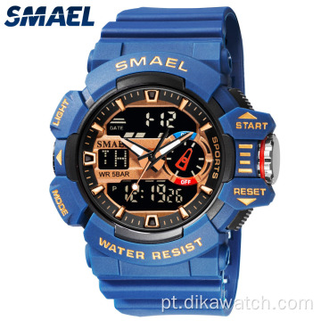 SMAEL Sport Relógios Luxo Marca Top Impermeável
